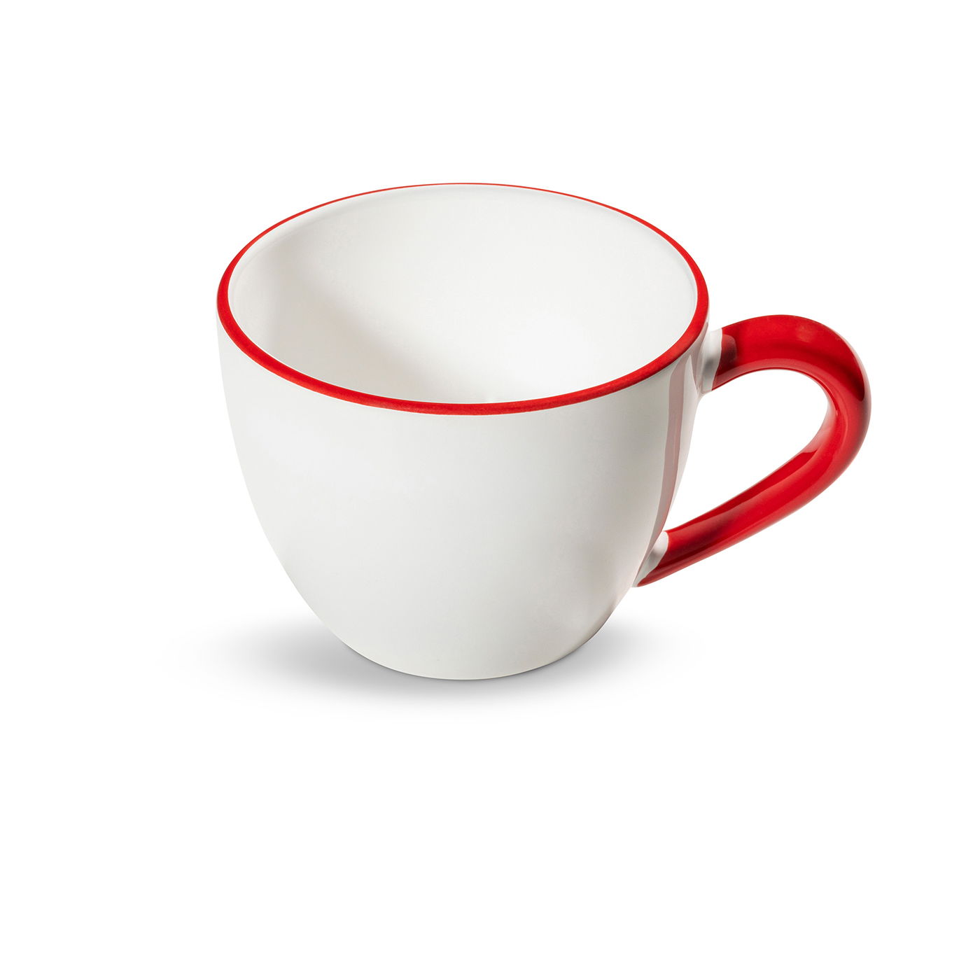 Rim Ruby Red, Large Cup (0,4L)